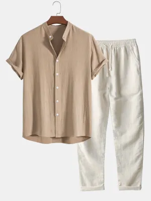 Fashion Canberra | Davit Casual Linen Set