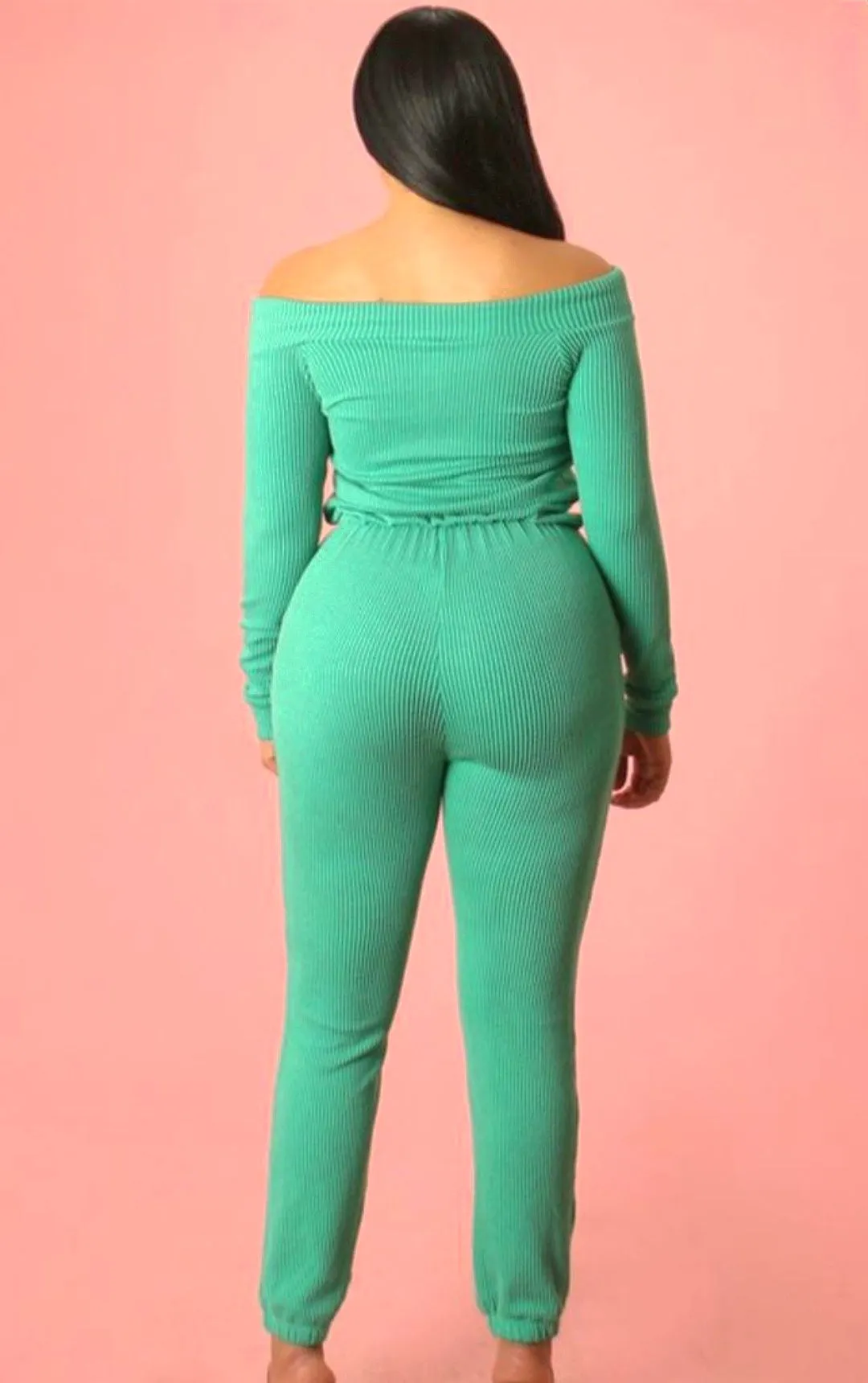Jackie off-shoulder jumpsuit