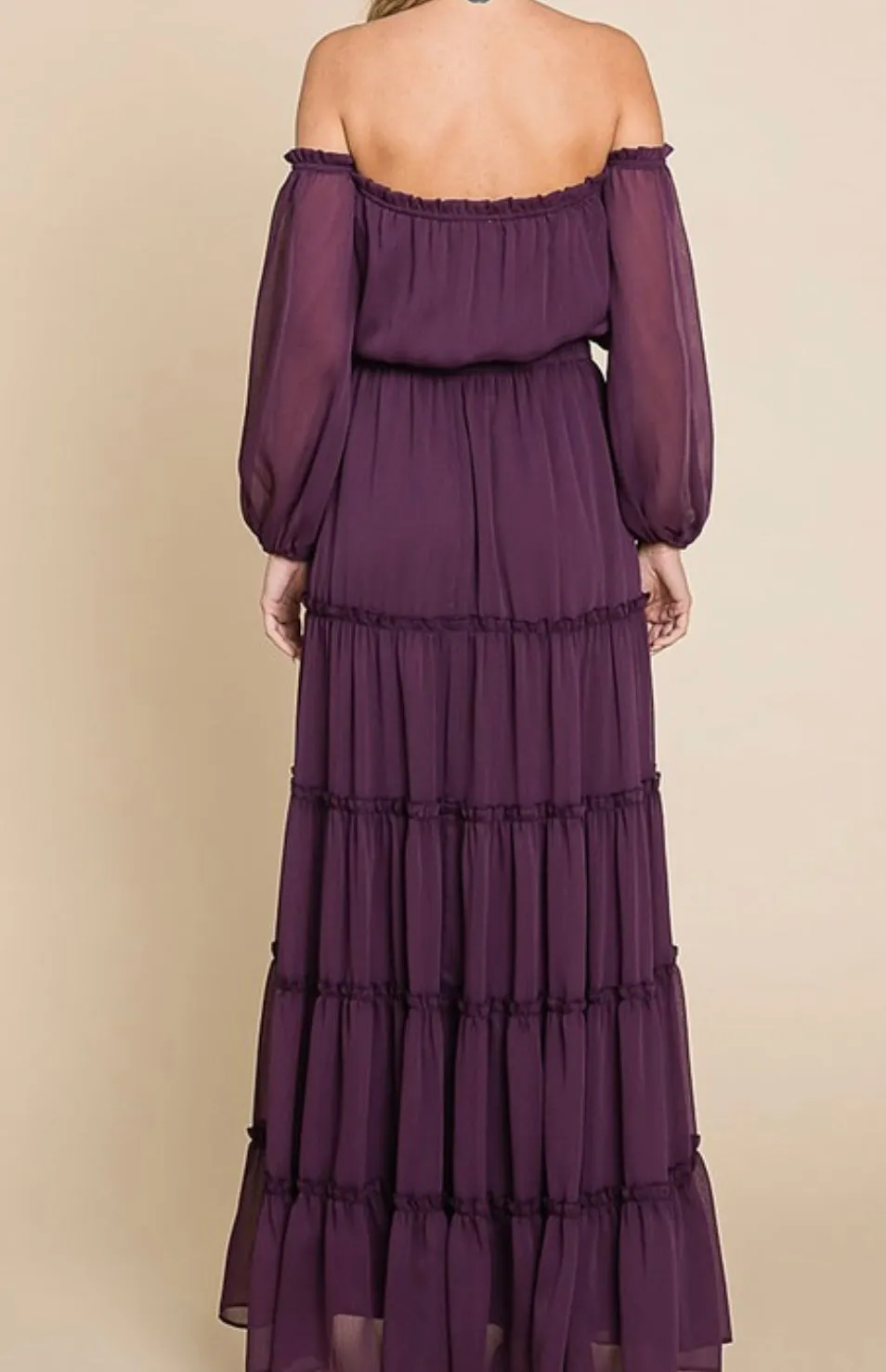 Morado Maxi Dress
