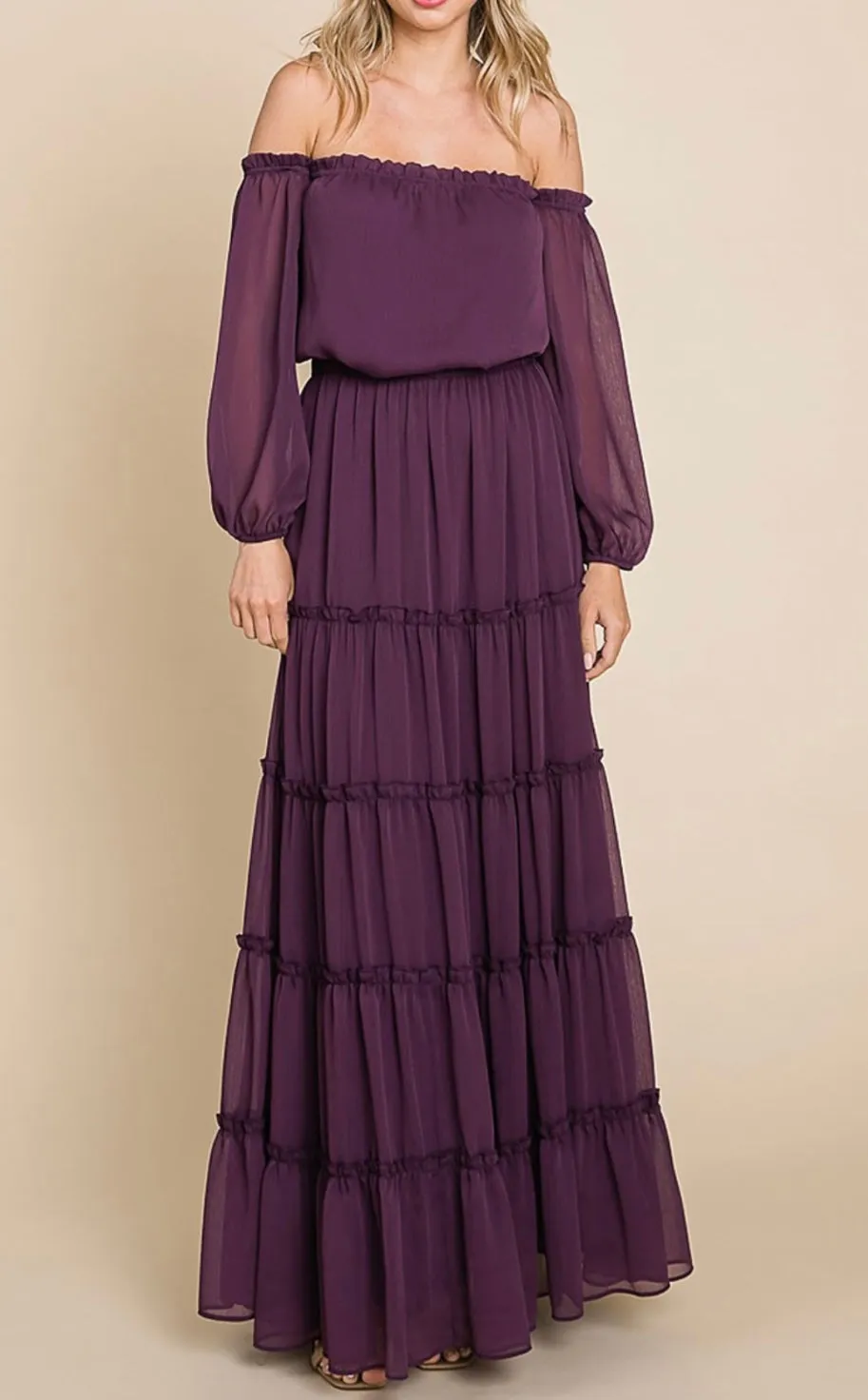 Morado Maxi Dress