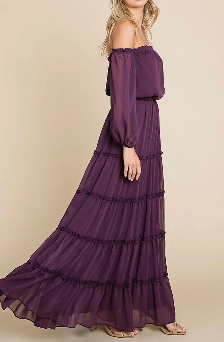 Morado Maxi Dress