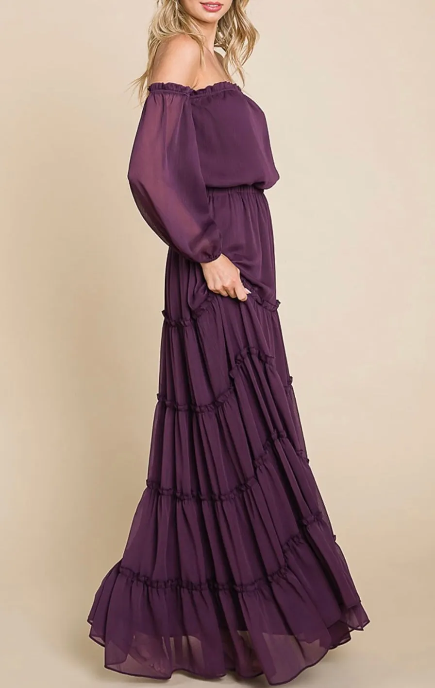 Morado Maxi Dress
