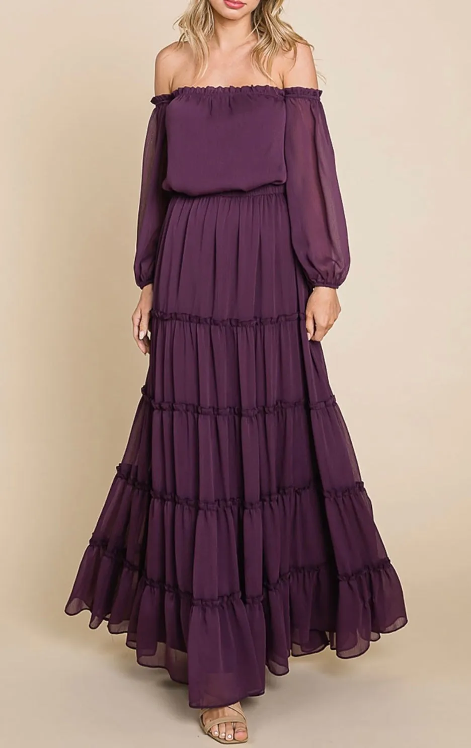 Morado Maxi Dress