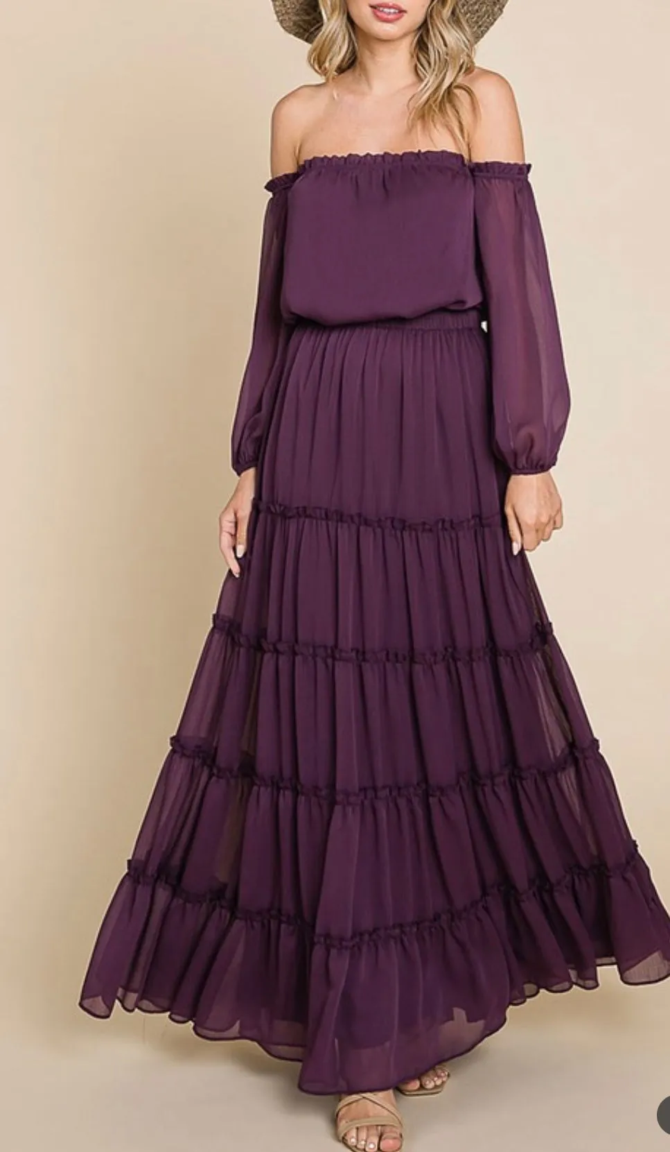 Morado Maxi Dress