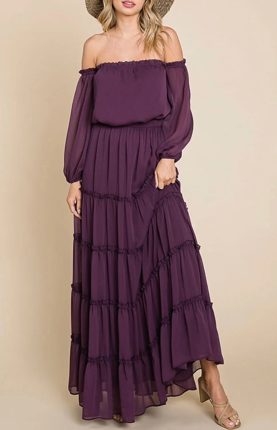 Morado Maxi Dress