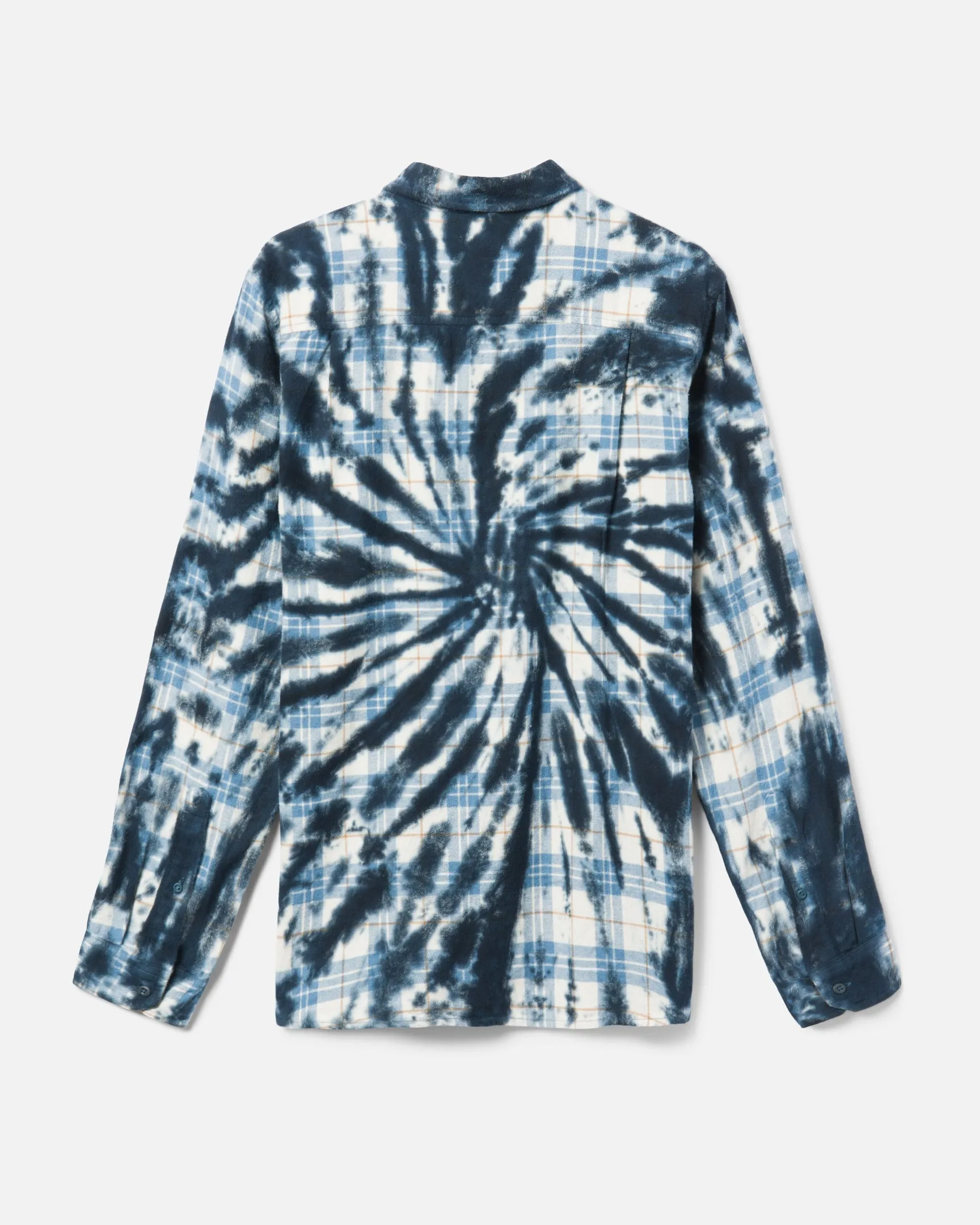 Portland Tie Dye Flannel Long Sleeve