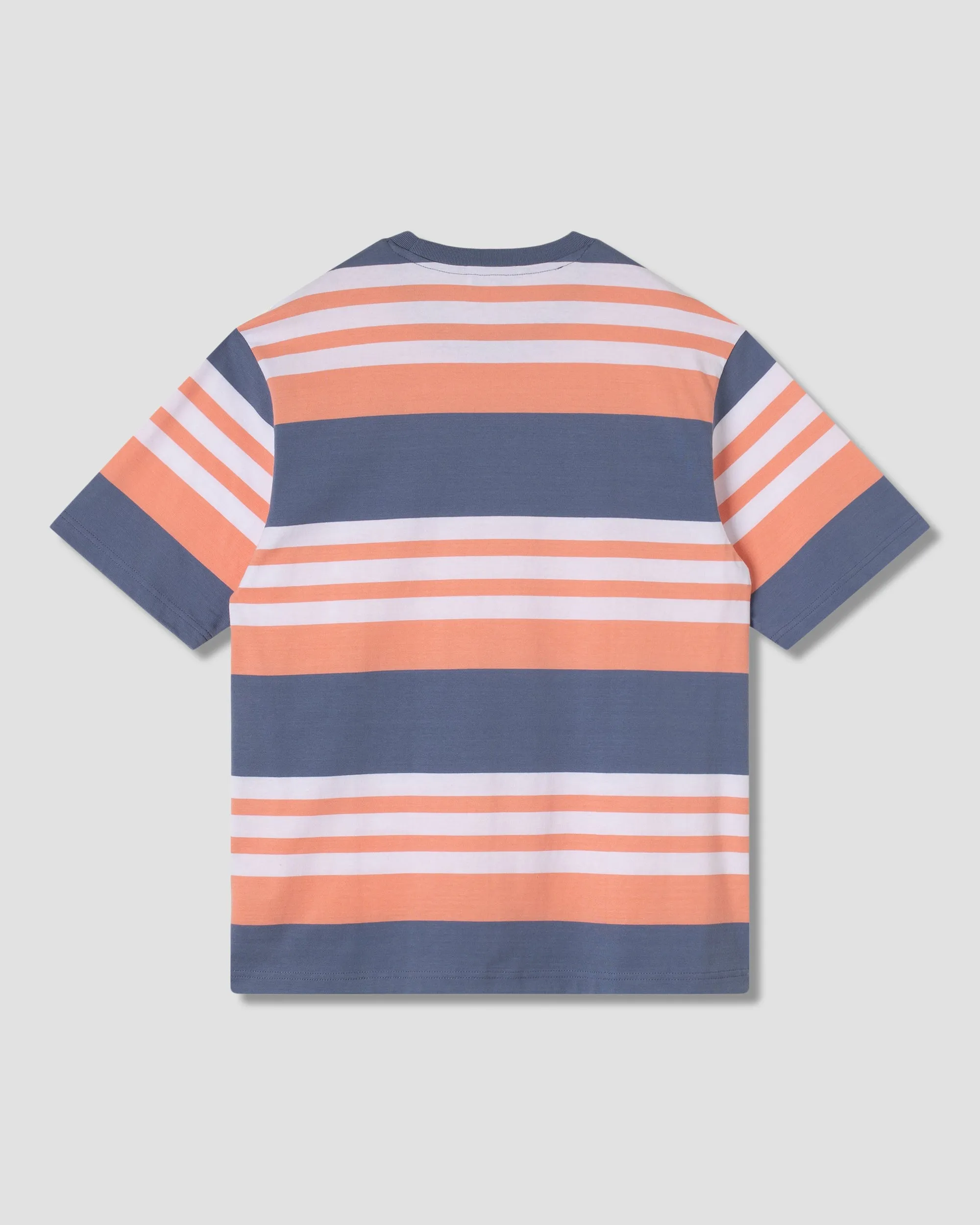 Stripe Tee (Washed Red)