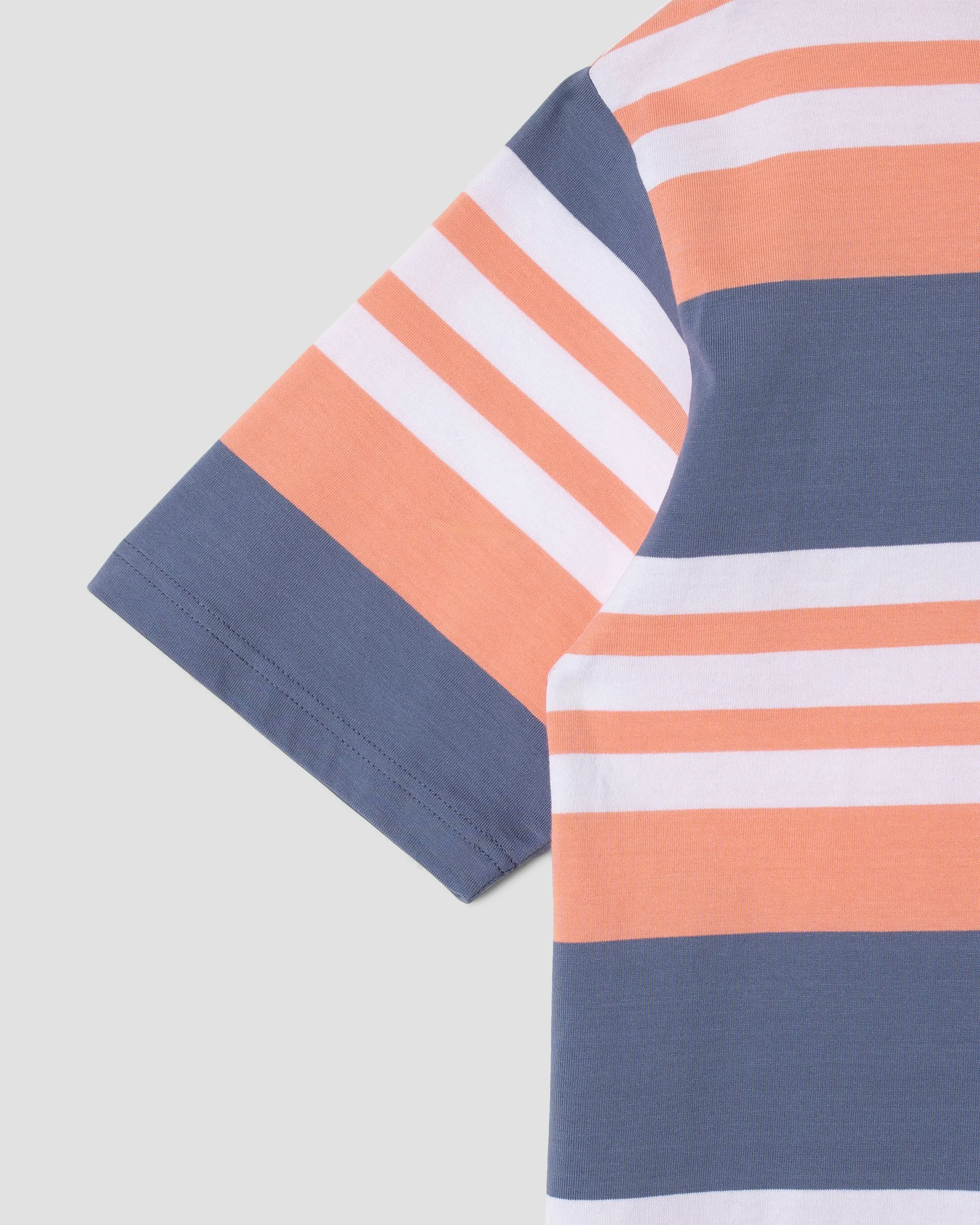 Stripe Tee (Washed Red)