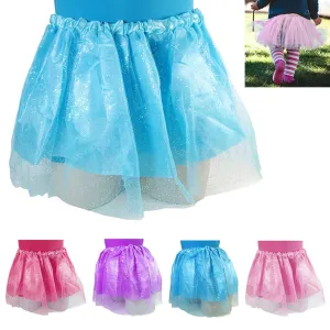 Toddler Kid Color Tutu Skirt Ballet Dress Girls Petticoat Tulle Costume Birthday